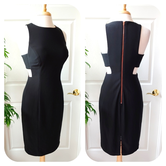 Betsy & Adam Dresses & Skirts - Betsy & Adam Cutout Sheath Dress Black Size 10